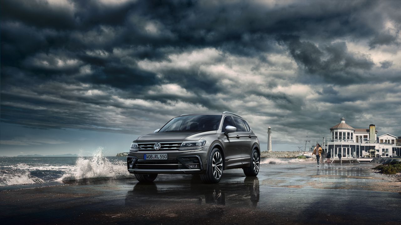 vw volkswagen tiguan allspace Vorgängermodell Frontansicht