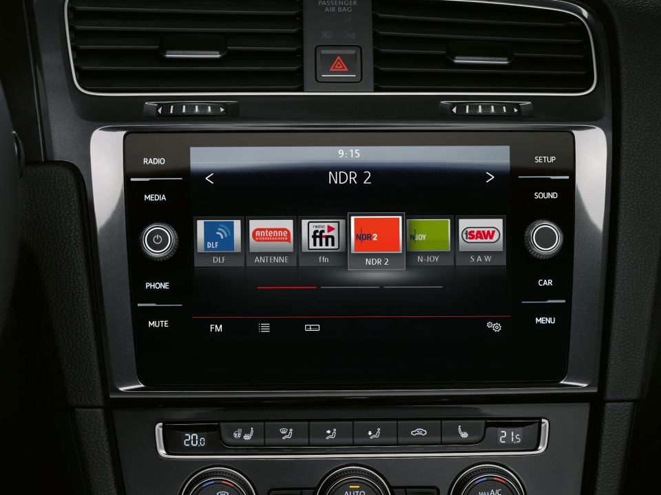 VW Golf Variant Vorgängermodell Radio- und Navigationssysteme