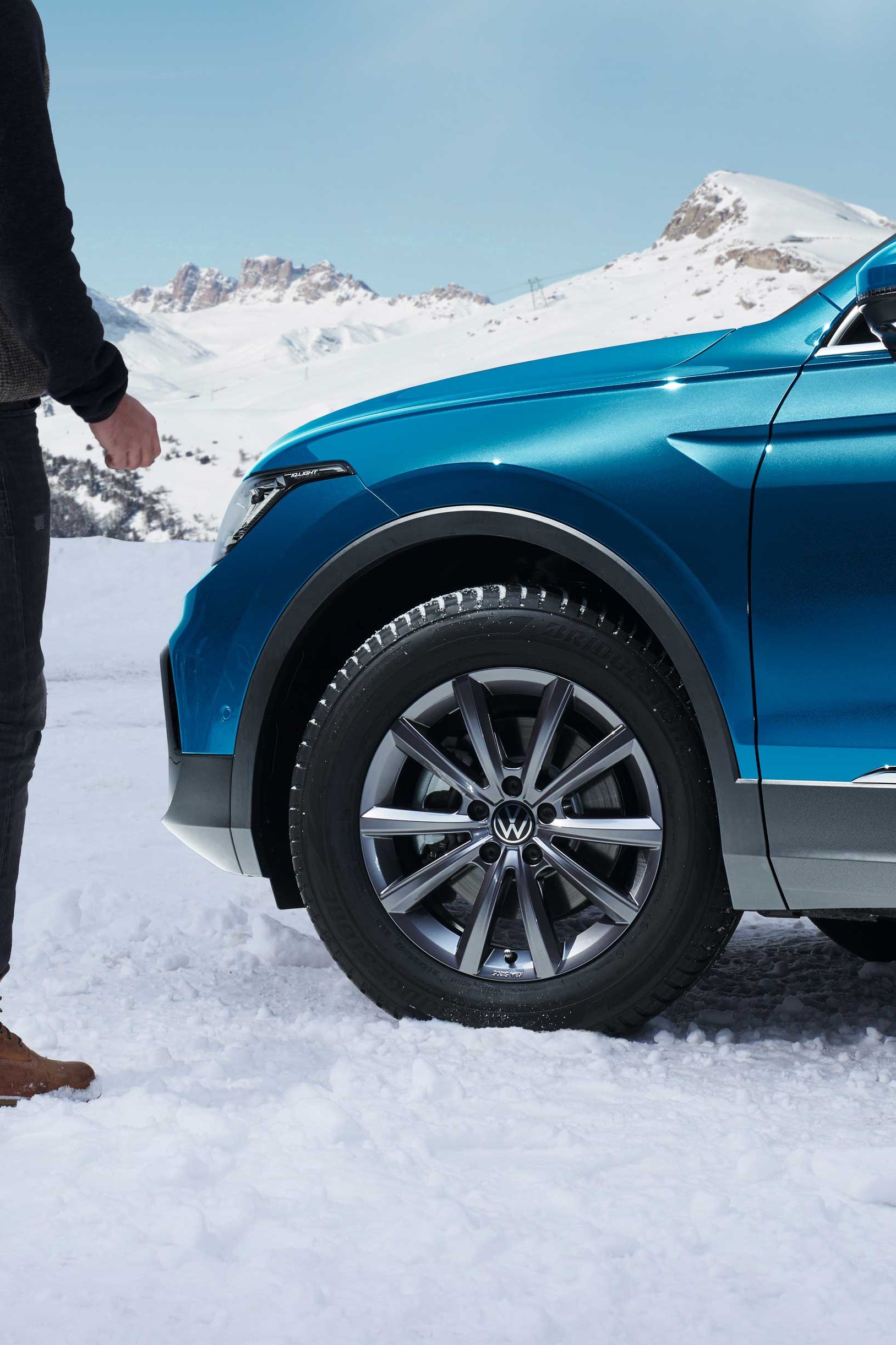 VW Tiguan im Schnee