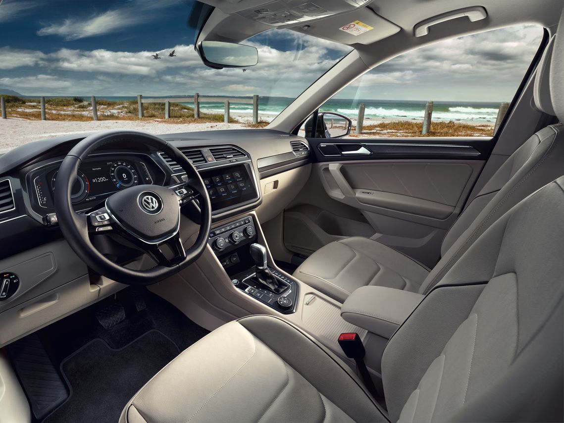 VW Tiguan R Vorgängermodell Interieur