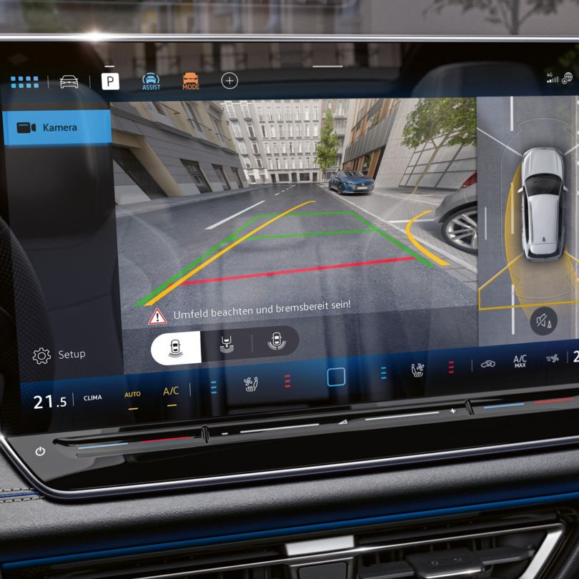 Umgebungsansicht "Area View" im VW Tiguan R-Line