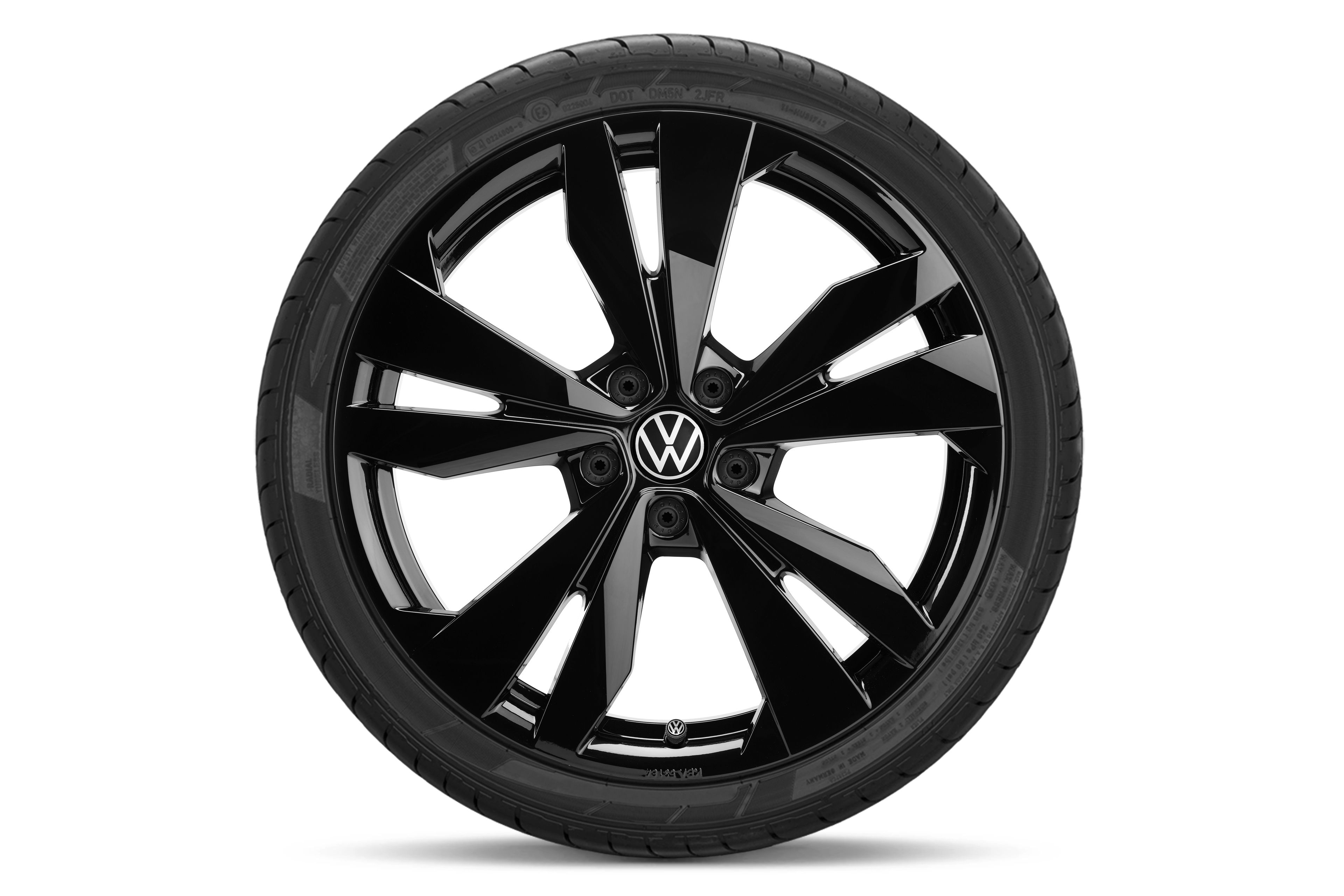 VW Volkswagen Winterkomplettrad Loen schwarz