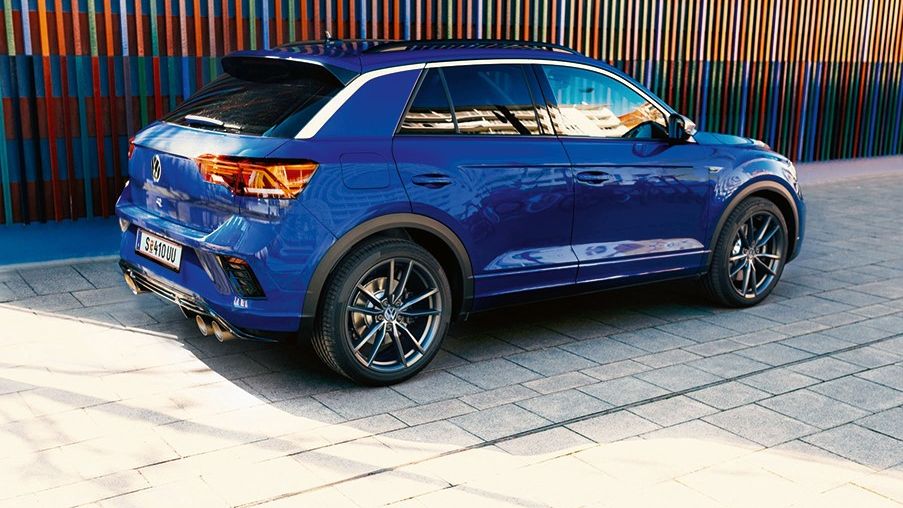 VW T-Roc R Vorgängermodell Seitenansicht