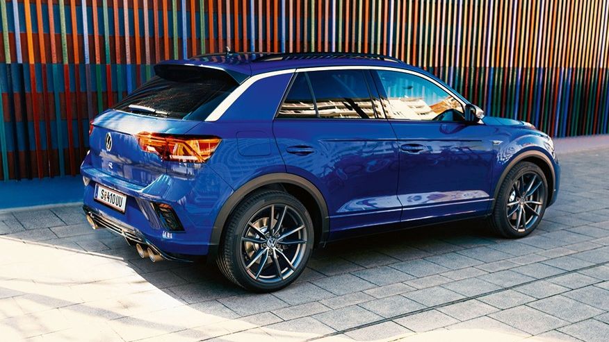 VW T-Roc R Vorgängermodell Seitenansicht