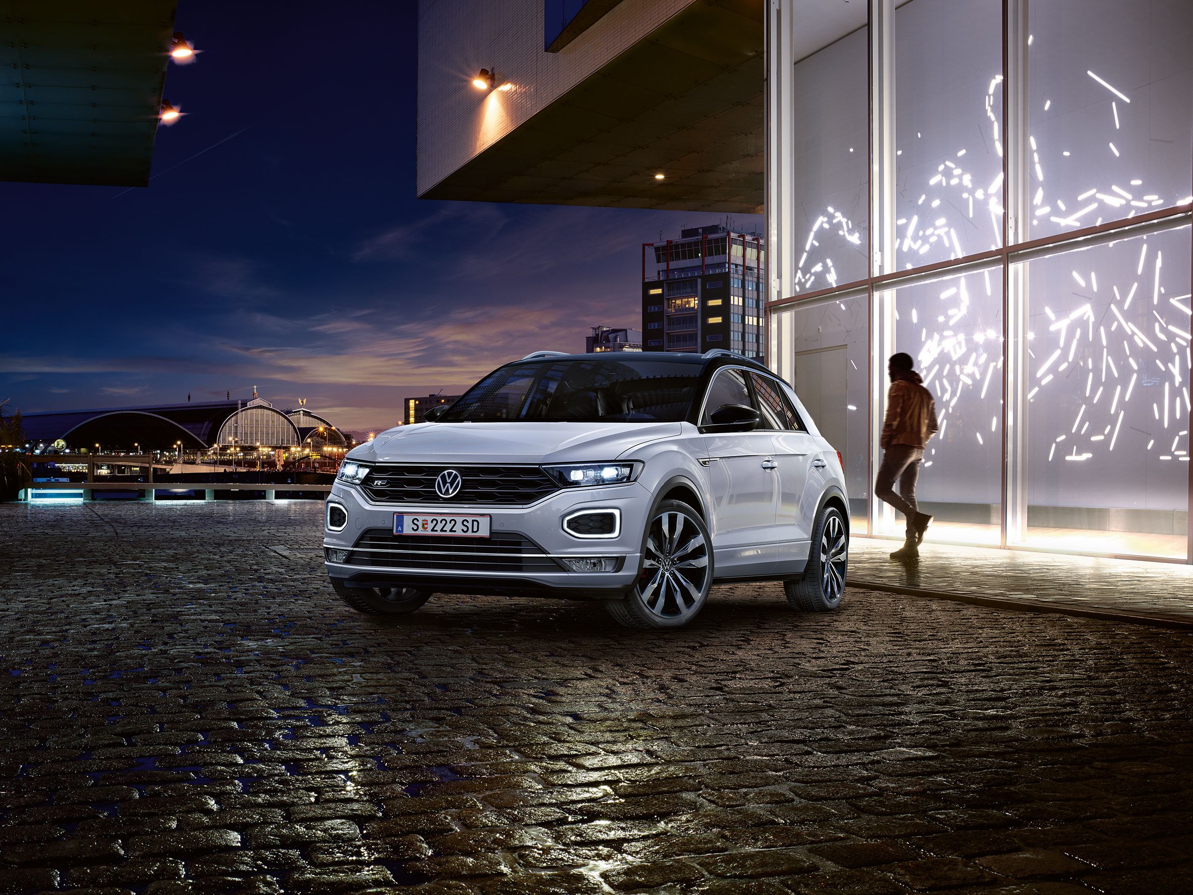 VW T-Roc Vorgängermodell Licht 